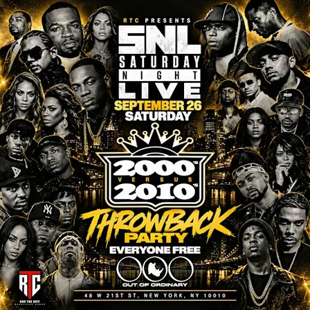 Saturday Night Live at OOO: 2000s vs 2010s - Free Entry with RSVP