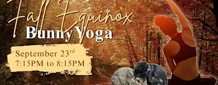 Fall Equinox Bunny Yoga