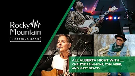 All Alberta Night at the Rocky Mountain Listening Room