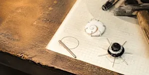 Beach Stone Pendant - Saturday Metalsmithing Workshop