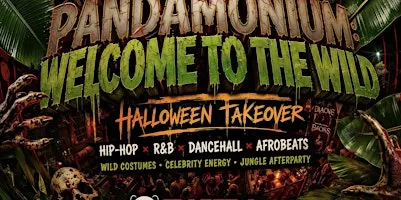 Halloween Costume Party at Panda: Welcome To The Wild - Free Entry w/ RSVP