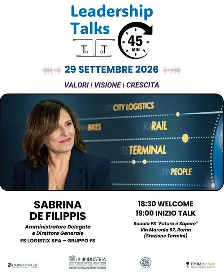 Leadership Talks | A tu per tu con Sabrina De Filippis
