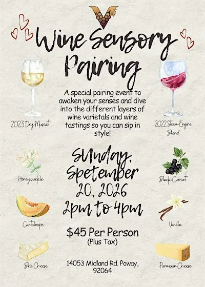 Wine Sensory Pairing