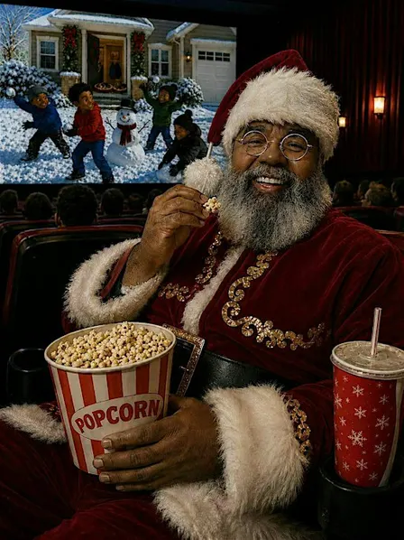 Movie Night with Santa Vic
