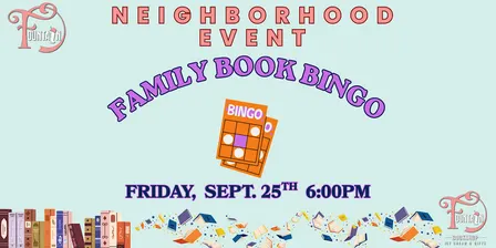 FBS EVENTS Family Book Bingo