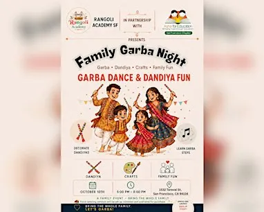 Family Garba and Cultural night