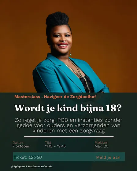 Masterclass : Wordt je kind bijna 18?