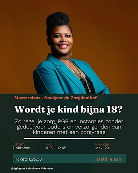Masterclass : Wordt je kind bijna 18?