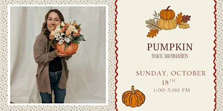 Telaya Design: Pumpkin Floral Arrangements