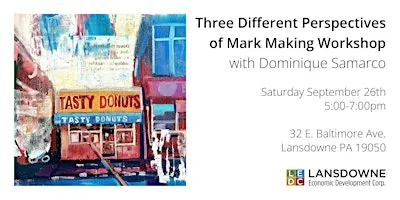 Three Different Perspectives of Mark Making Workshop