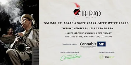 Tea Pad DC: Legal Ninety Years Later, We're Legal in DC!