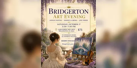 Bridgerton Art Evening