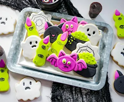 "Scary Sugar" Cookie Decorating Class Halloween Theme