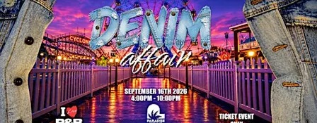 I LOVE R&B WEDNESDAY CONEY ISLAND "DENNIM AFFAIR"