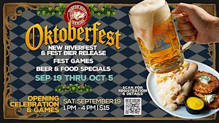 Oktoberfest Opening Celebration & Games at Tarpon River Brewing