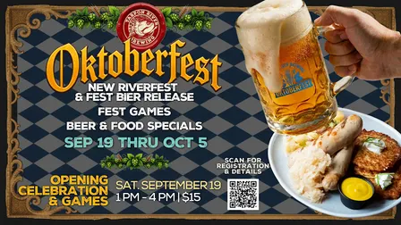 Oktoberfest Opening Celebration & Games at Tarpon River Brewing