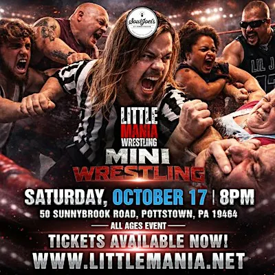 Little Mania Midget Wrestling Takeover Pottstown,PA!