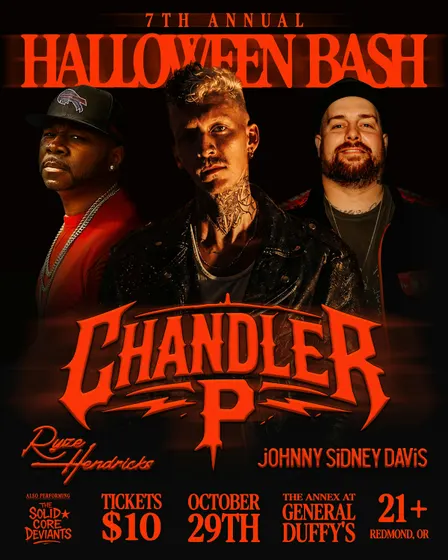 Chandler P 7th Halloween Bash with Ryze Hendricks & Johnny Davis
