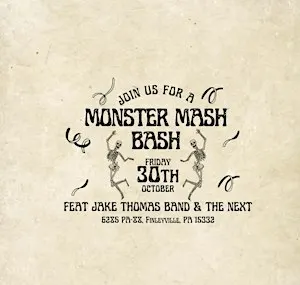 Monster Mash Bash at Coconut Joe's
