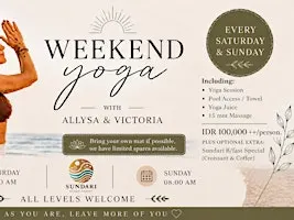 Weekend Yoga - Every Saturday