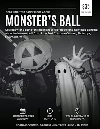 Monster's Ball Halloween Costume Party