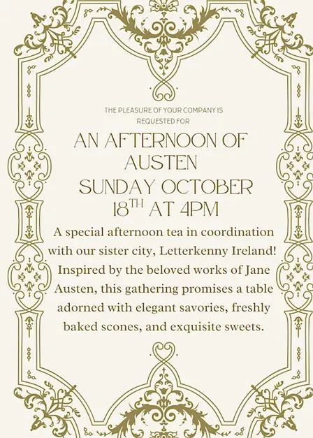 An Afternoon of Austen Tea