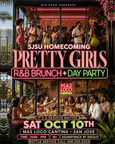 SJSU OFFICIAL HOMECOMING BRUNCH & DAY PARTY