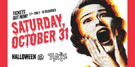 Tiki's Annual Waikiki Halloween Bash