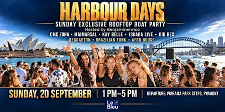Sydney Harbour Rooftop VIP Boat Party