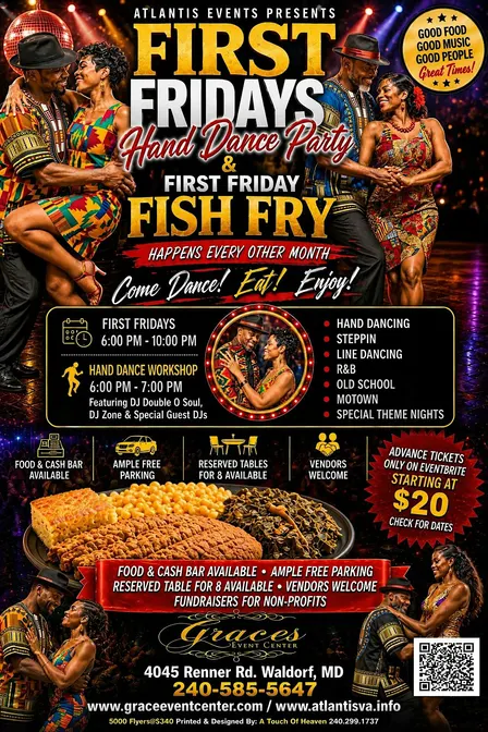 First Friday Hand Dance & Fish Fry @ Graces Event Center