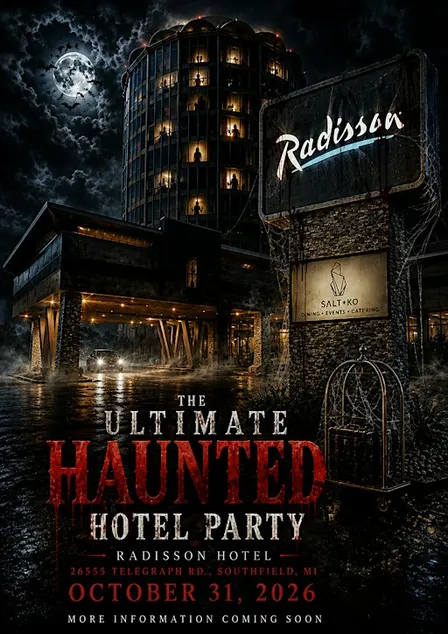 THE ULTIMATE HALLOWEEN HAUNTED HOTEL PARTY HOSTED BY DESS DIOR