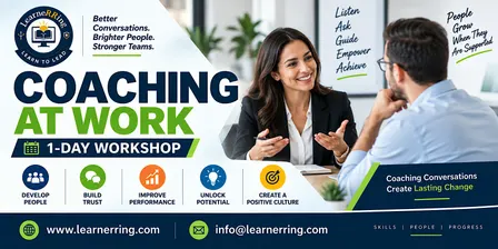 Coaching at Work – 1 Day Workshop  Kansas