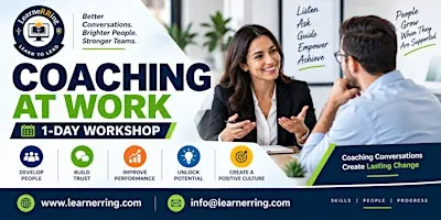 Coaching at Work – 1 Day Workshop Oklahoma