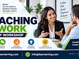 Coaching at Work – 1 Day Workshop  Maine