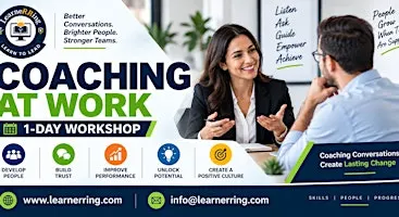 Coaching at Work – 1 Day Workshop  Maine