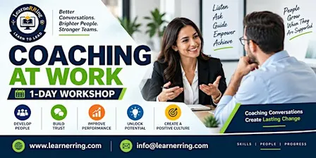 Coaching at Work – 1 Day Workshop  South Dakota