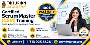 2 Days Certified ScrumMaster (CSM) Training in Regina, SK