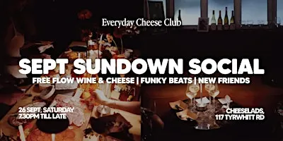 SEPT SUNDOWN SOCIAL with Cheeselads