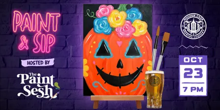 Night of the Pumpkin Paint & Sip Event at Wooden Cask in Newport, KY