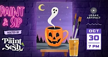 “Ghost Roast” Halloween Paint & Sip Event at Urban Artifact - Cincinnati