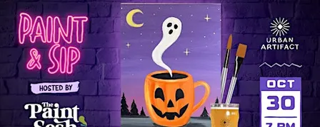 “Ghost Roast” Halloween Paint & Sip Event at Urban Artifact - Cincinnati