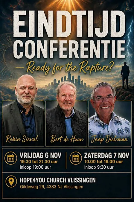 Eindtijd conferentie: Are you ready for the rapture?