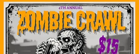 2026 Zombie Crawl: Lake Worth Beach Halloween Bar Crawl