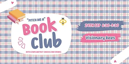 "Pitch me a book" Club for women edition