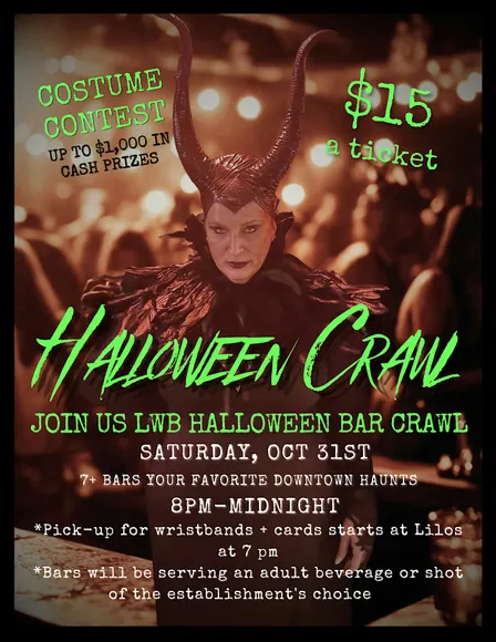 2026 Halloween Bar Crawl - Downtown Lake Worth Beach