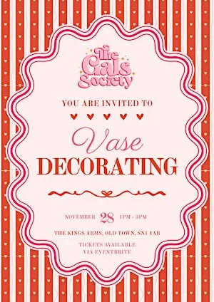 Vase Decorating!