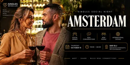 Singles Dating Night Amsterdam: Meet up to 70 Singles
