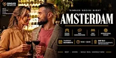 Singles Dating Night Amsterdam: Meet up to 70 Singles