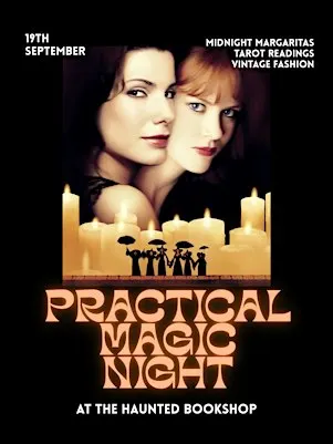 Practical Magic Night at The Haunted Bookshop