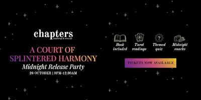 A Court of Splintered Harmony Release Party